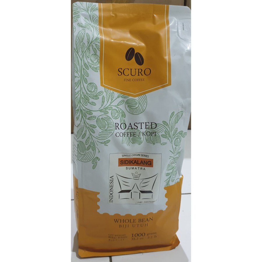 

Scuro Single Origin Arabica Coffee Sumatra Sidikalang - 1 Kg -7