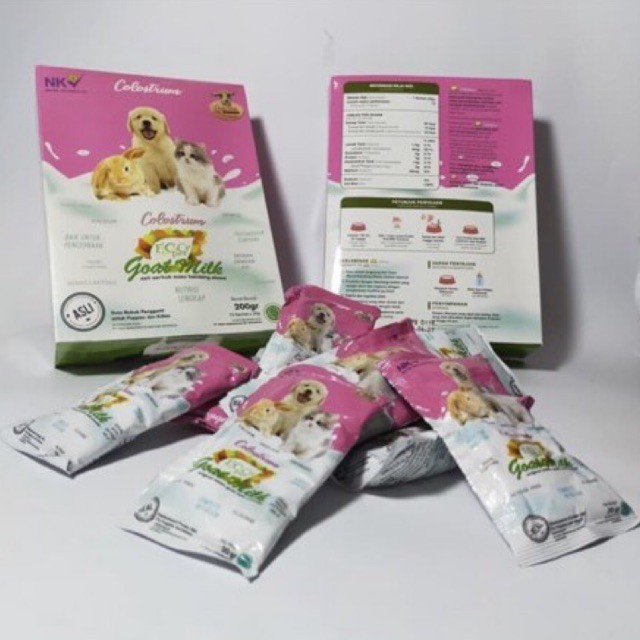 susu ecopet goatmilk colostrum-susu anjing kucing kelinci ecopet