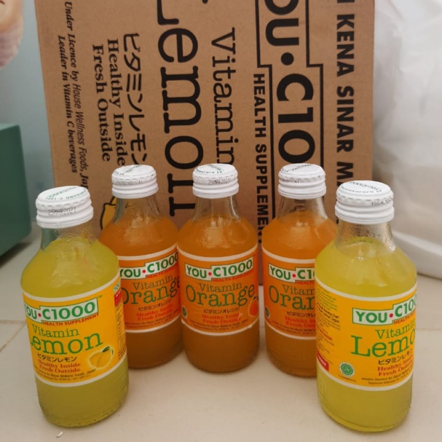 

You C 1000 Vitamin C dalam bentuk minuman