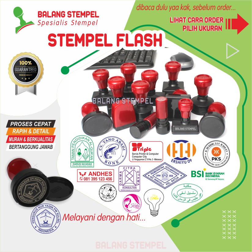 

Stempel Flash Warna Otomatis Custom Stampel Usaha Cap Toko Perusahaan Stamp Online Shop Lunas Brand Logo Balang