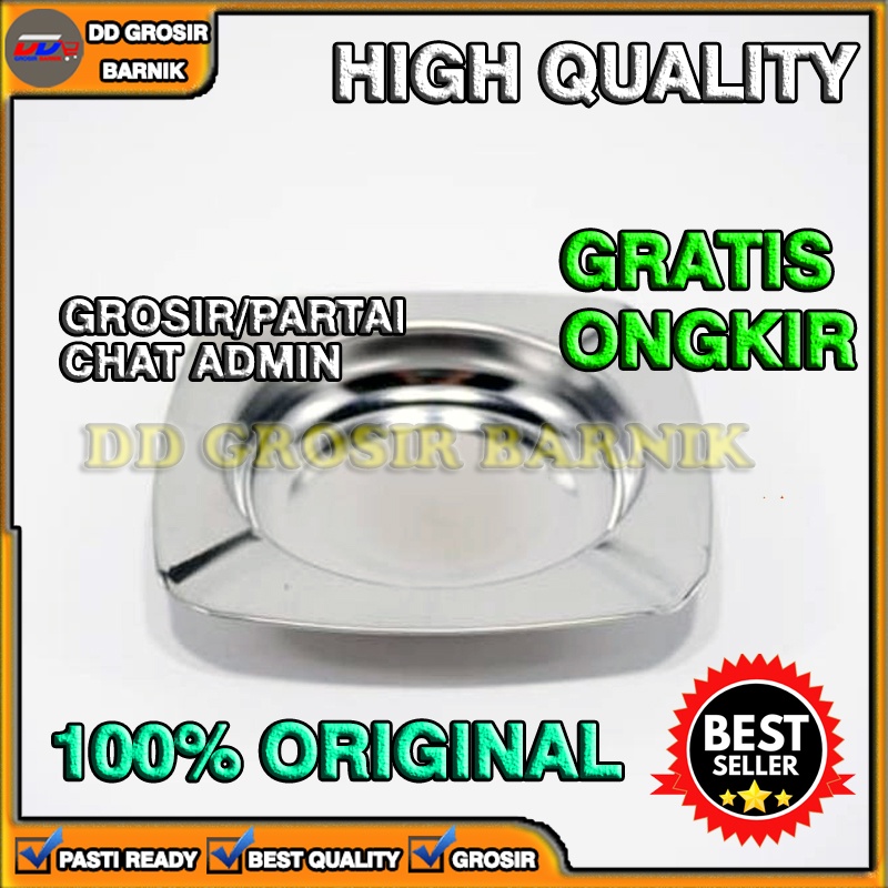 [DGB] ASBAK 11 CM STAINLESS DGB ANTI KARAT BULAT MURAH DGB DGBAN BESI