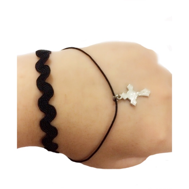 Gelang Choker Salib