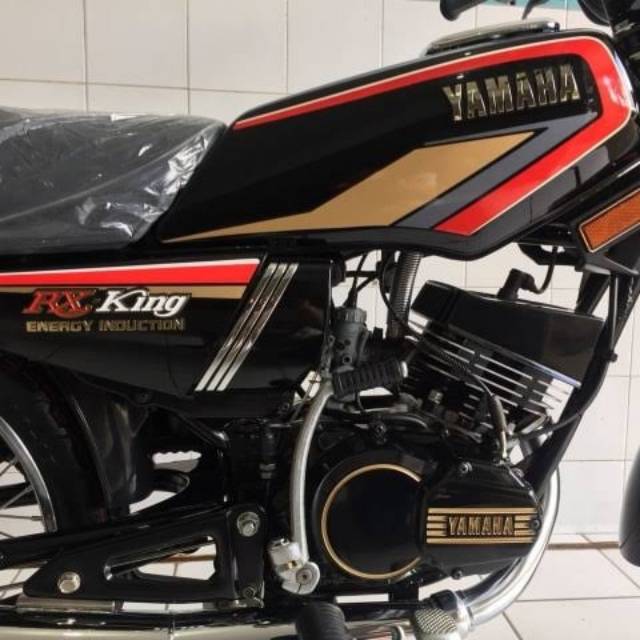 PAKET STIKER STRIPING EMBLEM TANKI TUTUP RX KING TAHUN 1992 1993