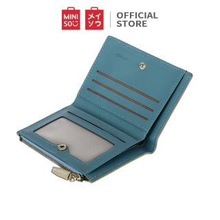  MINISO  Dompet Wanita Pendek Kecil Lipat  Ritsleting Simple 