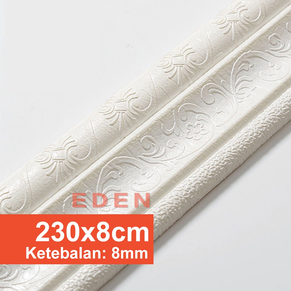 Wallpaper List Border Foam Stiker List Dinding 3D Wallborder 2.3 Meter-EDEN-LSB81