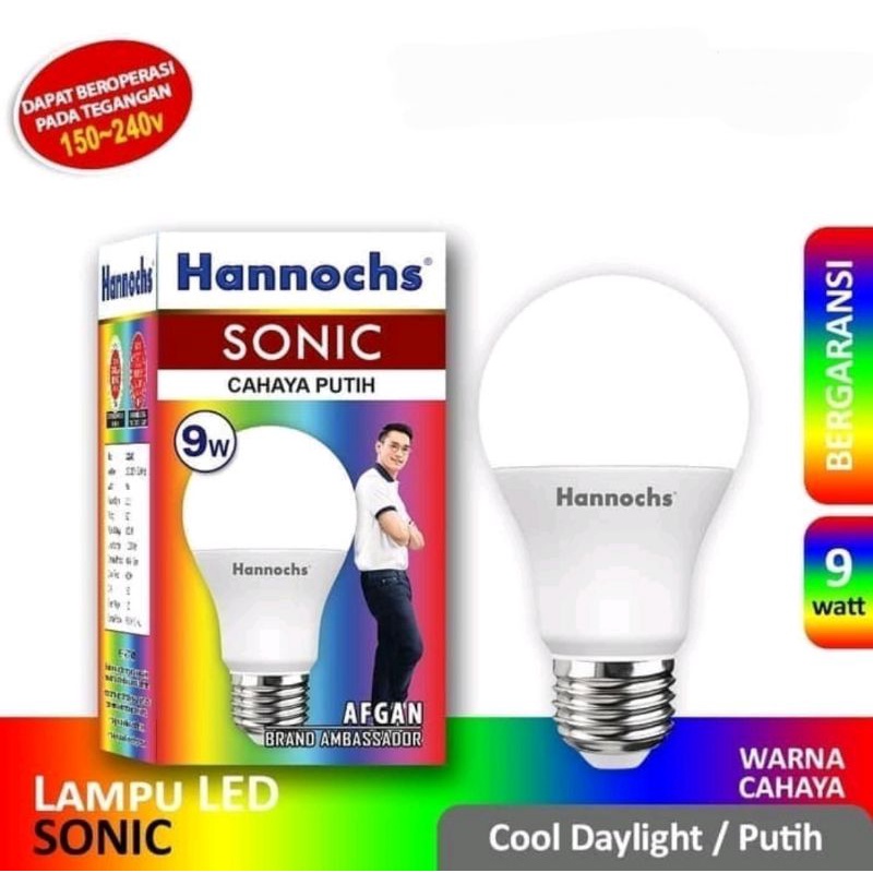 LAMPU LED HANNOCHS SONIC 3W / 5W / 7W / 9W / 12W