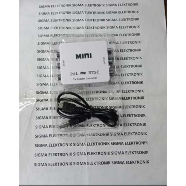 CONVERTER SYSTEM PAL TO NTSC, BISA BOLAK BALIK