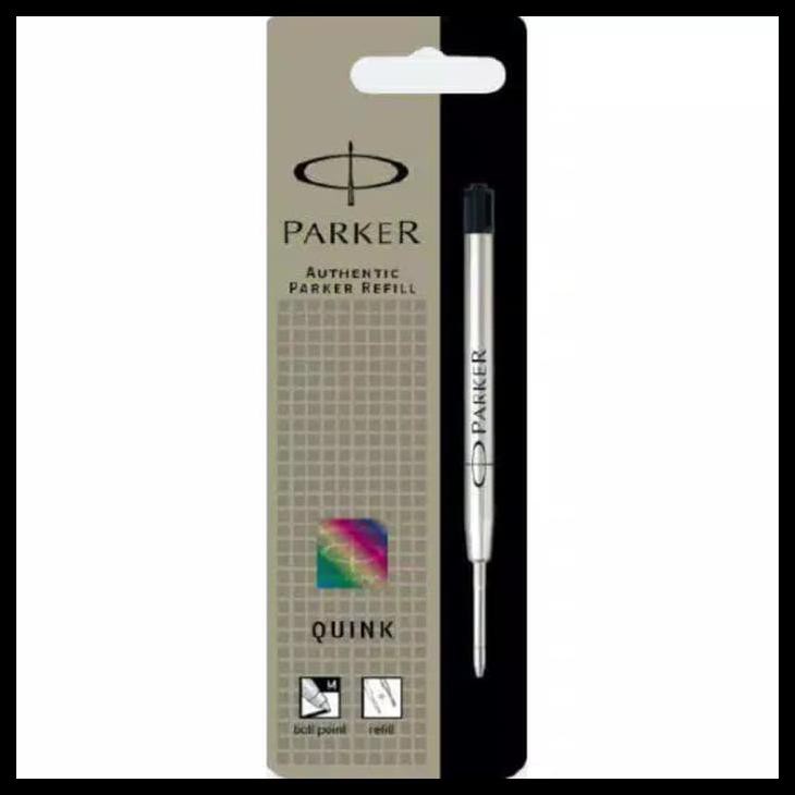 

REFILL ISI ULANG PEN PARKER BALLPOINT UK. MEDIUM BLACK / BLUE ORIGINAL - HITAM