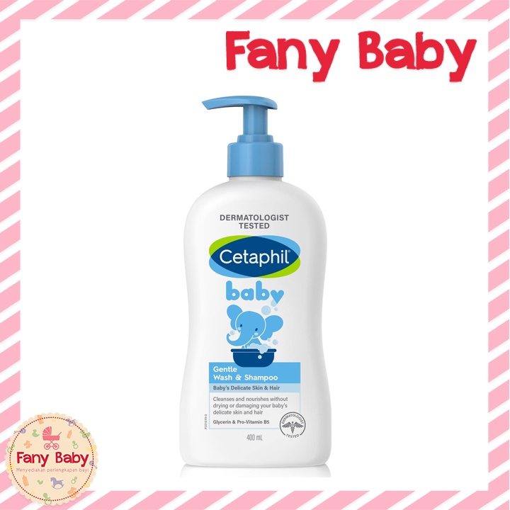 CETAPHIL BABY GENTLE WASH &amp; SHAMPOO 400ML