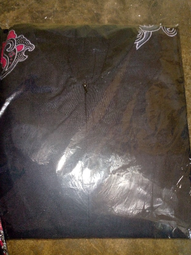 Special Baju Batik Couple Set Gamis Motif Naga Meong & Kawan2