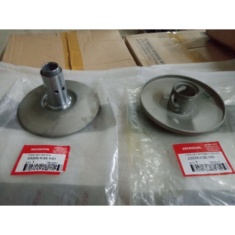 Original AHM Poly Puly Pully Belakang Vario 150 CC Orisinil Pully Cewe dan cowo Orisinil AHM 23224-K