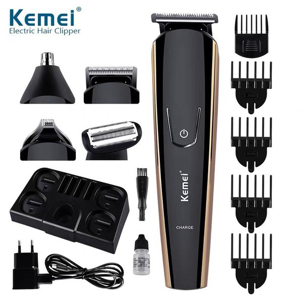 Kemei KM-526 Hair Clipper Alat Cukur Rambut Charger 8 in 1 Kemei 526