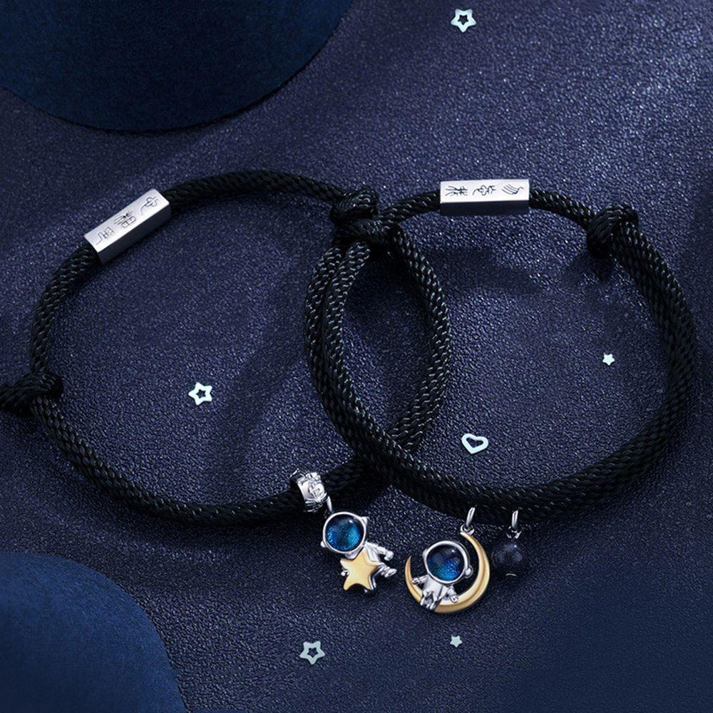 Preva Couple Gelang Kartun Cinta Hari Valentine Astronot