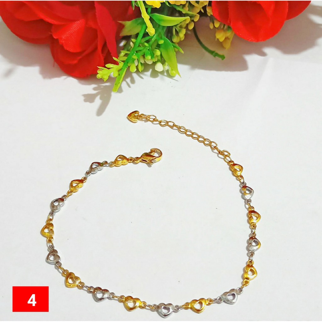 Gelang Rantai Dewasa Titanium Anti Karat (COD)