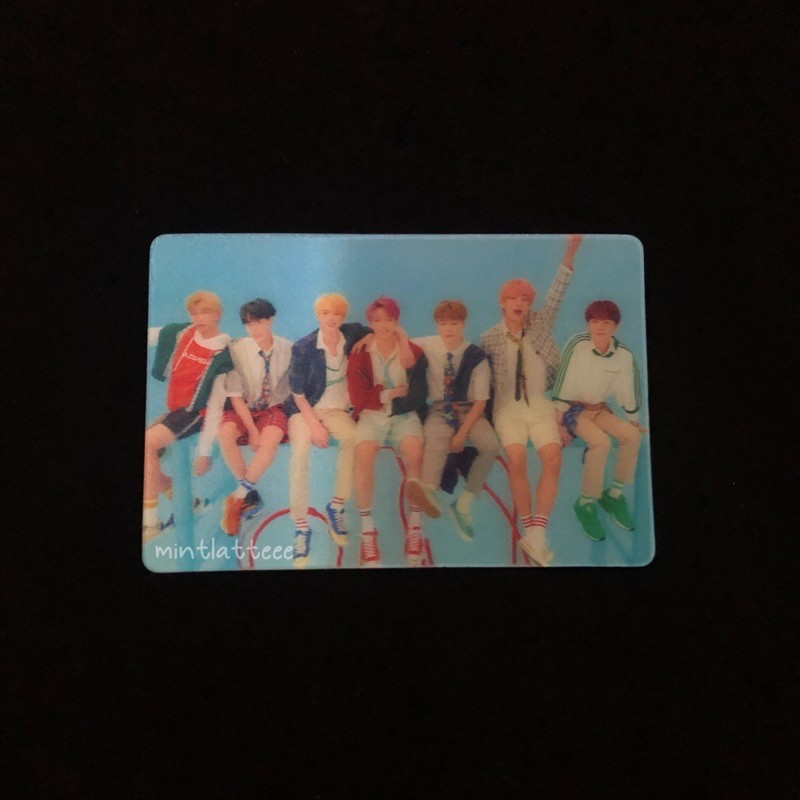 Special Photocard Lenticular BTS SPC Answer