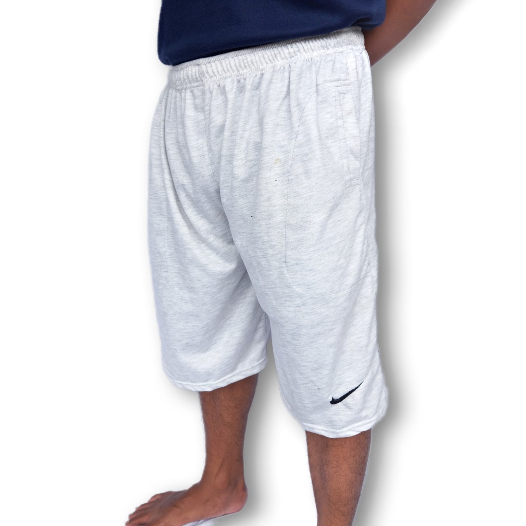 Celana pendek pria dewasa kolor boxer tersedia size jumbo dan standar dan juga kecil-Putih XXL FIT XXXL