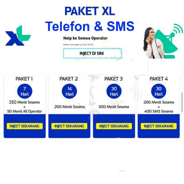 xl paket telefon & sms