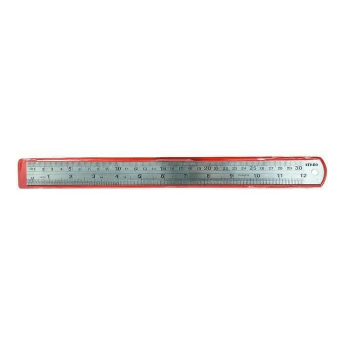 

Penggaris Besi Kenko 30cm / Stainless Steel Ruler 30 cm