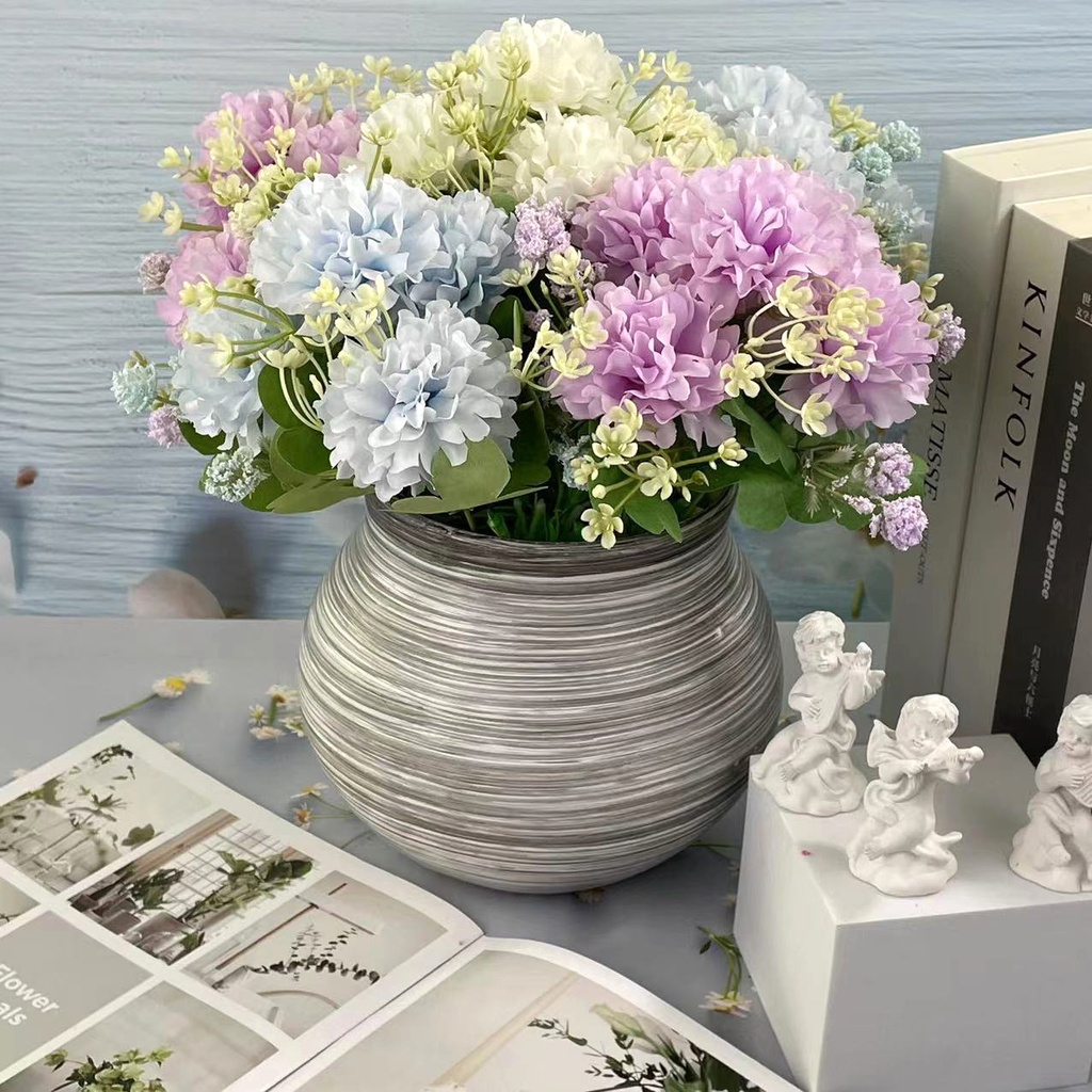 HOMEY - Bouquet bunga DAFA 08 5HEAD Artifisial Dekorasi