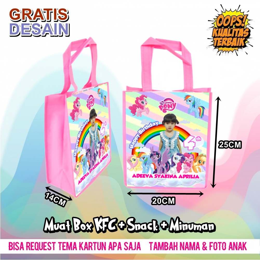 

PROMO TAS ULTAH ANAK / SOUVENIR CUSTOM