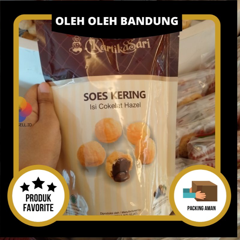 

Kartika Sari - Soes Kering Coklat Hazel - Oleh Oleh Kue Bandung