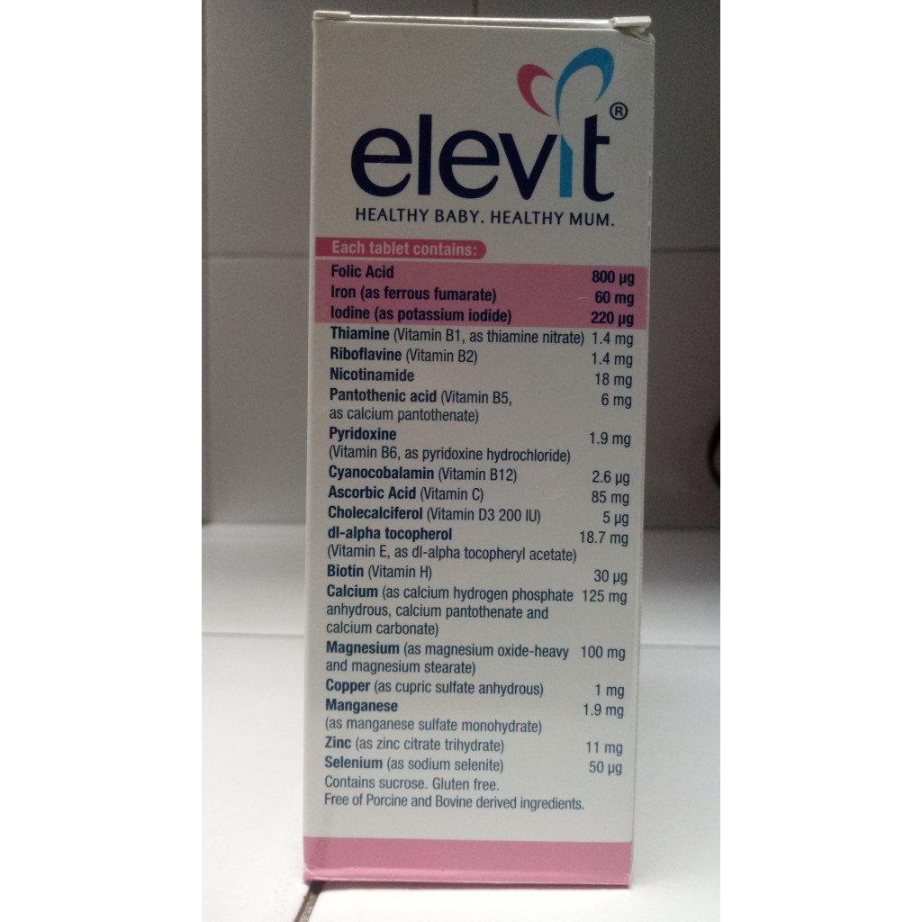 ELEVIT WITH IODINE 100 Tablet Diskon