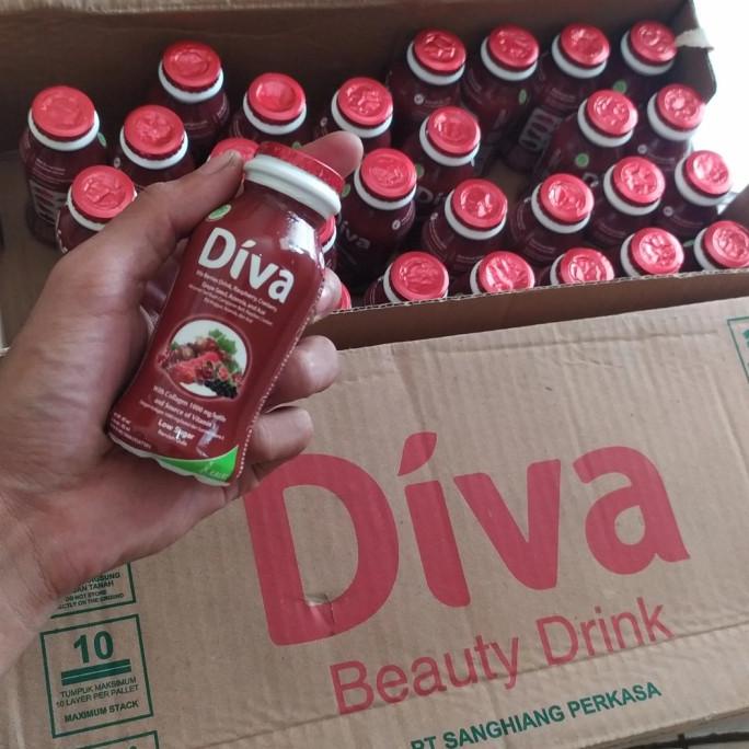 Diva Beauty Drink Collagen 1 karton isi 36 / Minuman Kecantikan