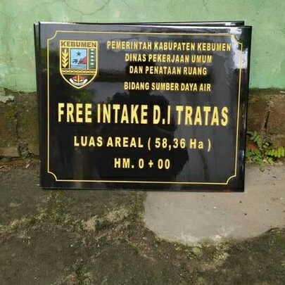 PRASASTI PERESMIAN-PERESMIAN DANA DESA | BATU NISAN PRASASTI NISANMAKAM BATUNISAN