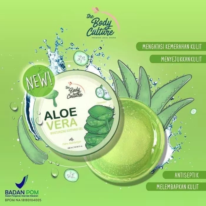 AloeVera  / The Body Culture / Soothing &amp; Moisture Soothing Gel / 300ml