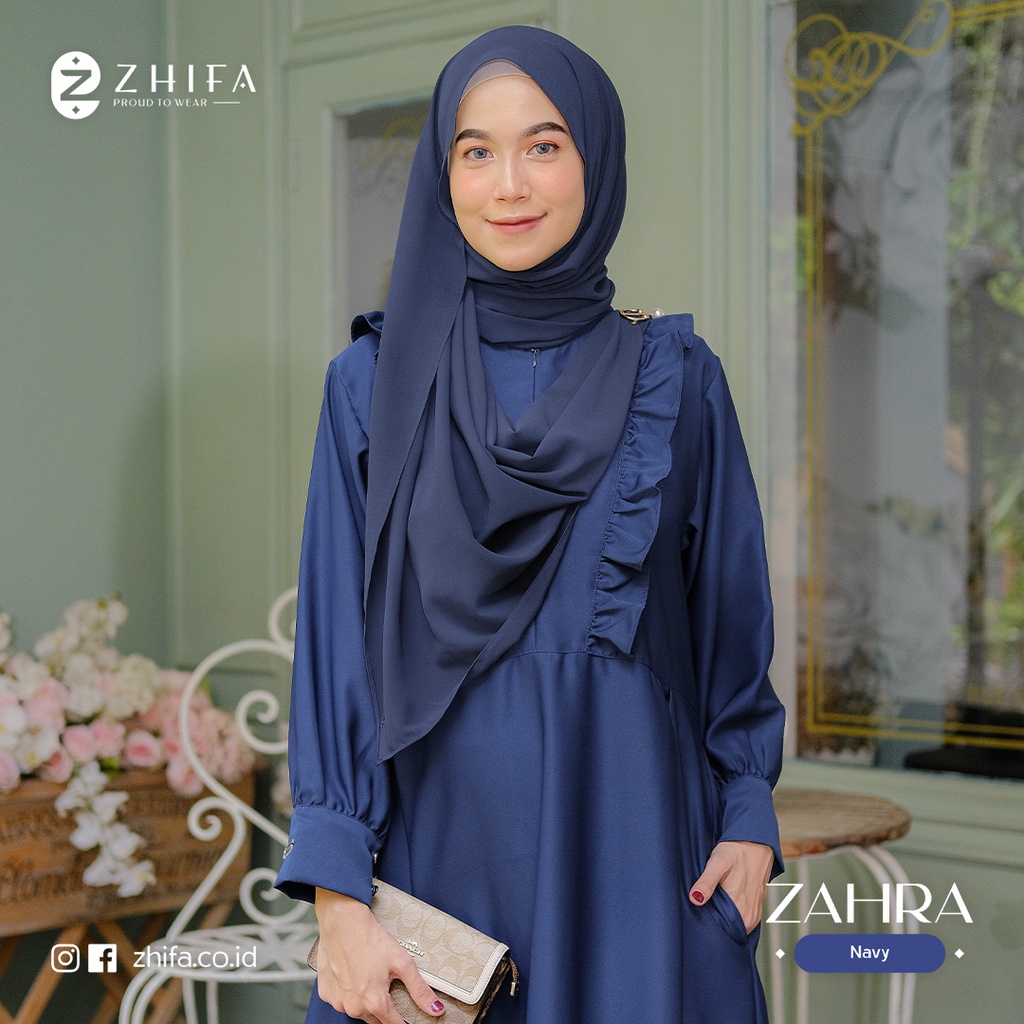 ZAHRA DRESS | Baju Gamis Elegan Tapi Simpel Gamis Elegan | Baju Gamis Abaya Turkey Hitam Polos Mewah