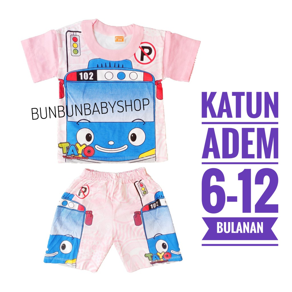 Setelan Bayi Pendek Stelan Pakaian Laki-Laki Keren Lucu Perlengkapan Baju Bayi Online Anak Karakter