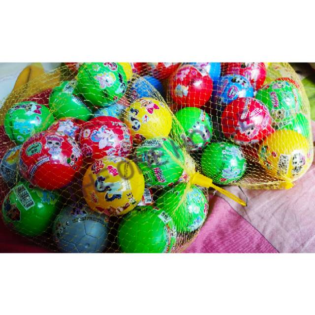 KNOCKER BALL / BOLA HADIAH / TELUR HADIAH / SURPRISE EGG