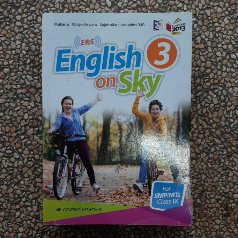 buku English On Sky Smp Kelas 7.8.9 revisi kurikulum 13-On sky 9