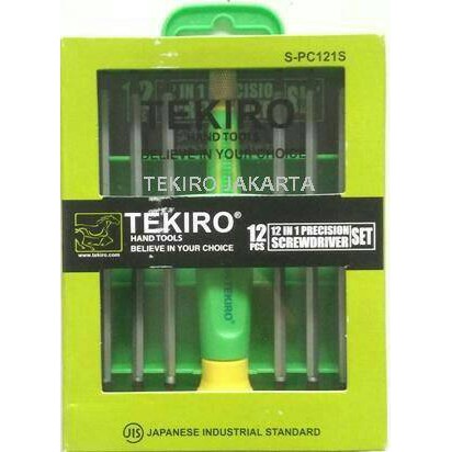 tekiro obeng laptop , obeng hp , obeng elektronik set 12 in 1