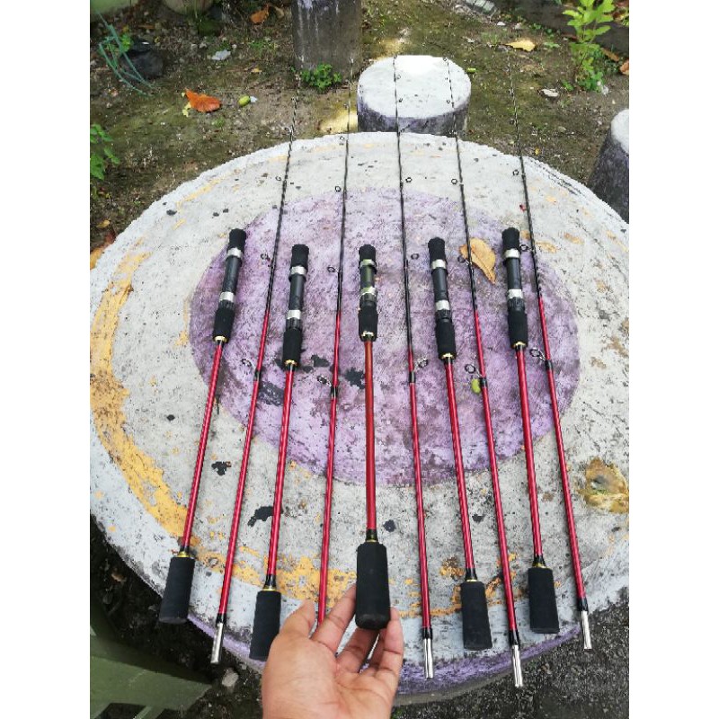 joran ajiro redbass fiber 8-17lb