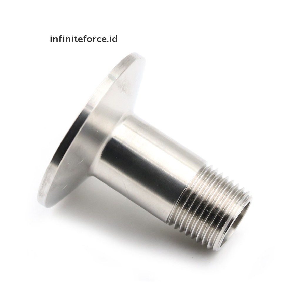 (Infiniteforce.Id) Klem Tri Clamp Sanitasi Npt 1 / 2 &quot;Ke 1.5&quot; Tri