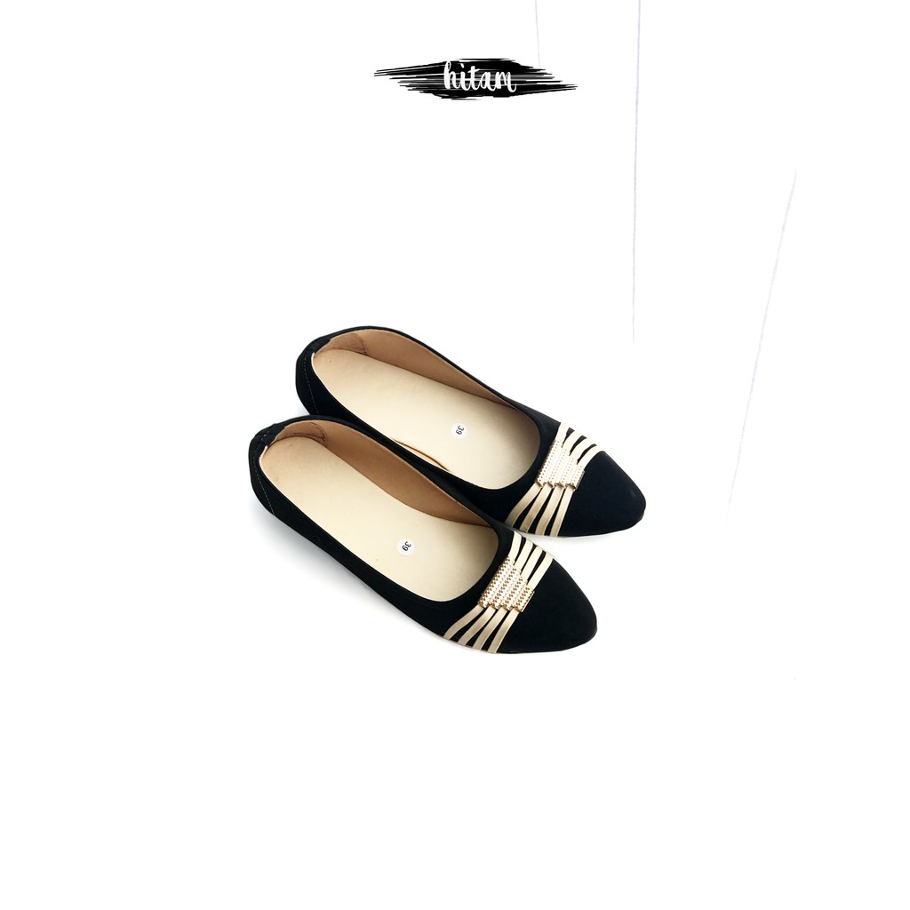 Flatshoes Segitiga Mutiara