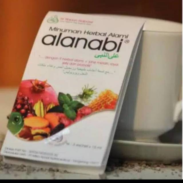 Alanabi ALANABI minuman herbal alami 9 herbal kurma madu jahe buah delima minyak zaitun habbatusauda