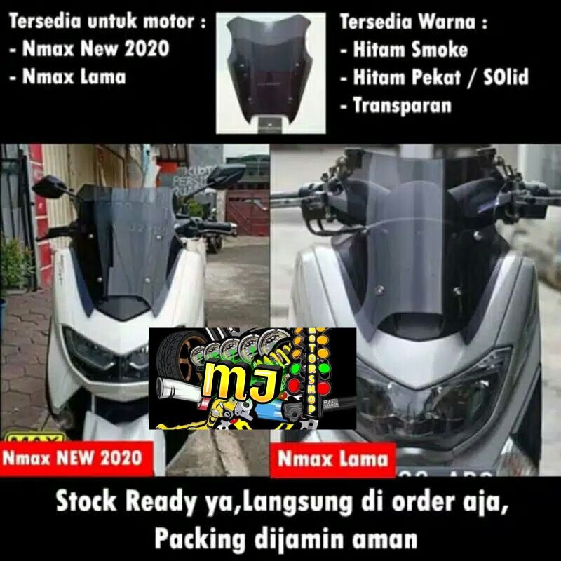 WINSHIELD/WINSIL OCITO NMAX OLD/VISOR NMAX NEW SECBIL/KACA NMAX LAMA VECTOR/WINSHIEL NMAX TDR JENONG