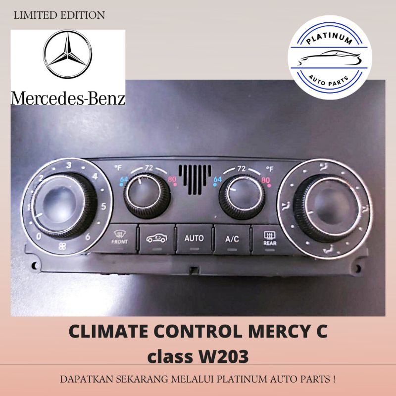 CLIMATE CONTROL MERCY C 240 type W203 (BEKAS) ORIGINAL