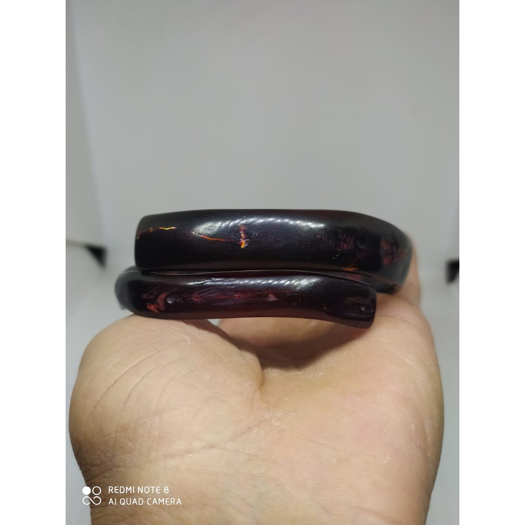 Akar bahar merah bodi hitam tembus cahaya