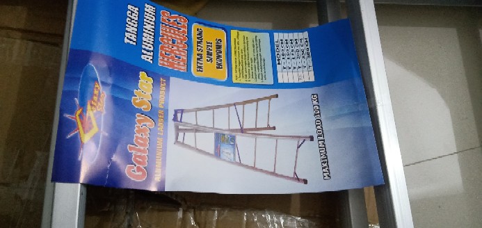 Tangga Lipat Caltex / Tangga Lipat / Tangga Lipat Queen Aluminium / Tangga Caltex /tangga 1,5 Dan 2m