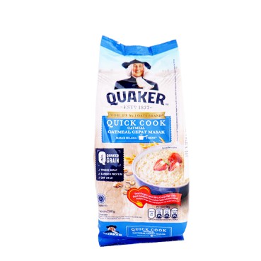 

Quaker Oatmeal Cepat masak 200 Gr