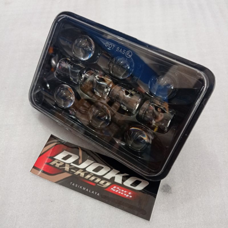 LAMPU DEPAN KOTAK DAYMAKER RX KING 5T5 BONUS SOCKET-DAYMAKER 20 WATT