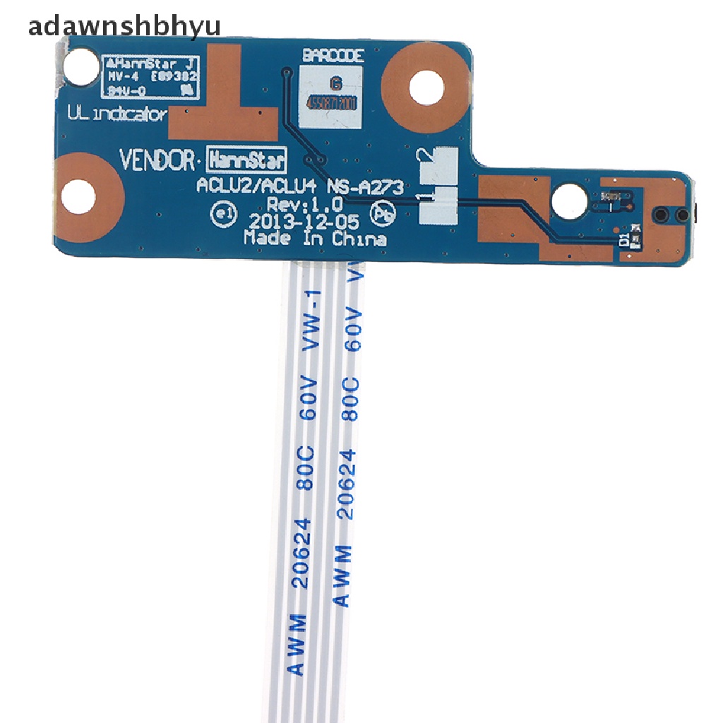 Adawnshbhyu Papan Tombol Power Dengan Kabel Untuk Reparasi Lenovo Z50 G50-30 45 70 80M Z50-75