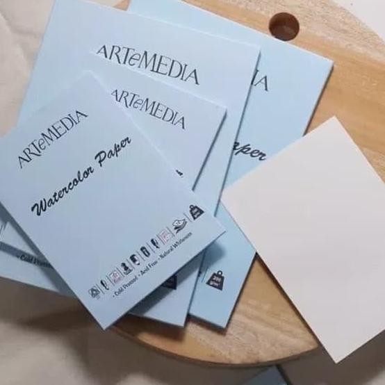 

Lucu Artemedia A6 Watercolor Water Color Paper Kertas Gambar Khusus Cat Air Terlaris