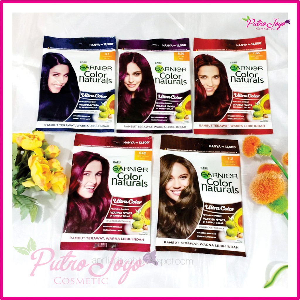 GARNIER Color Naturals Semir Rambut Sachet | Ultra Color
