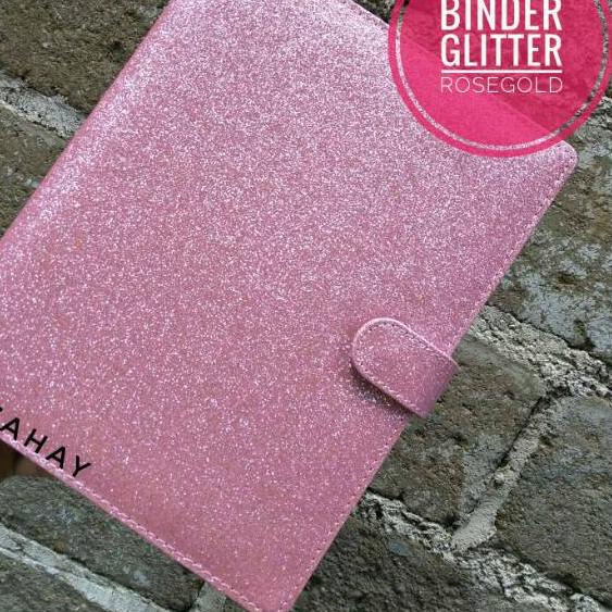 

Best Seller! BINDER GLITTER PINK SOFT 20 RING Terjamin