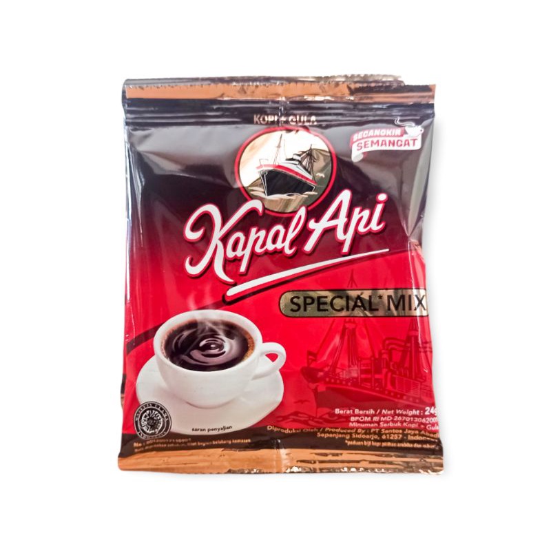 

Kopi Kapal Api Special Mix 1 Renceng isi 10 Sachet