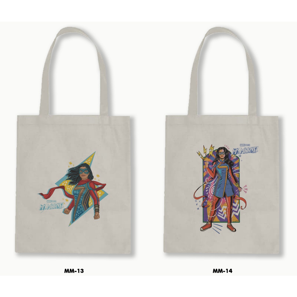 TOTE BAG BLACU - MS MARVEL .01